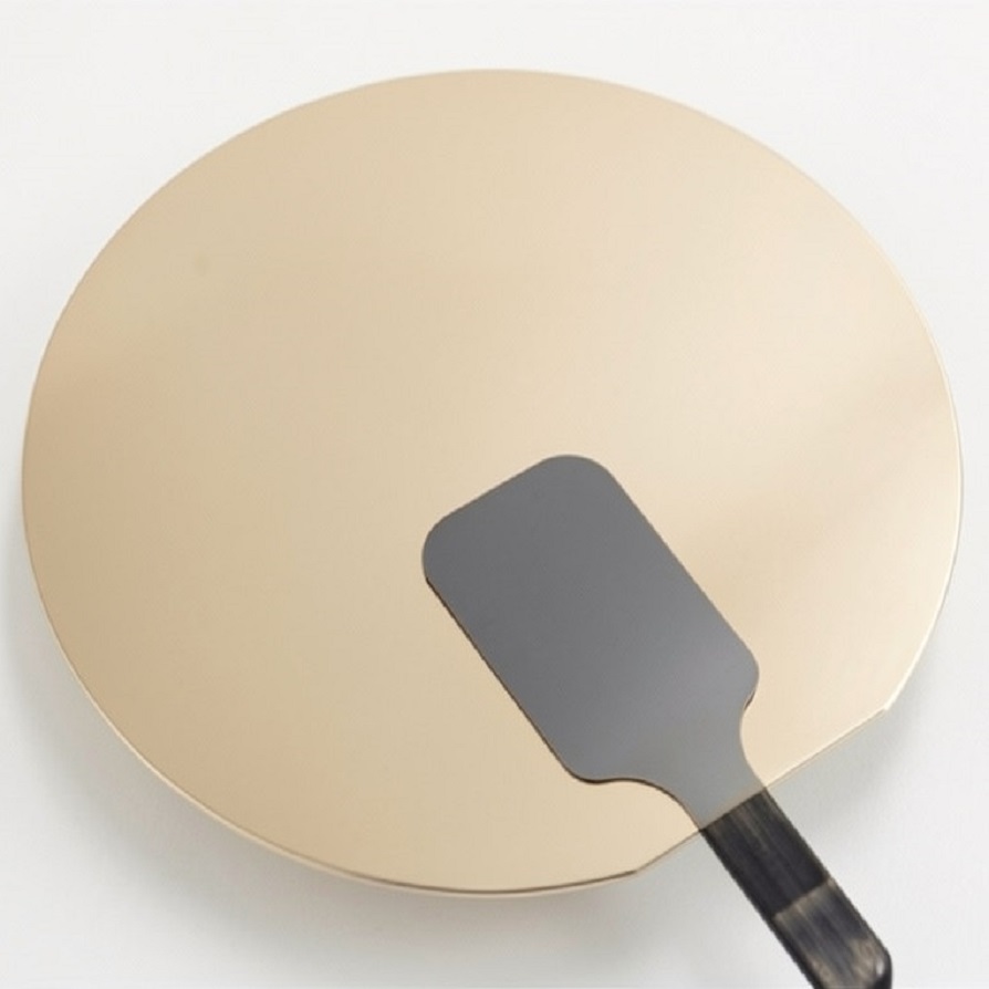 Fig. 2 — SiC epitaxial wafer. High-voltage front-end stages in 800 V architectures depend on thick, uniform drift layers.